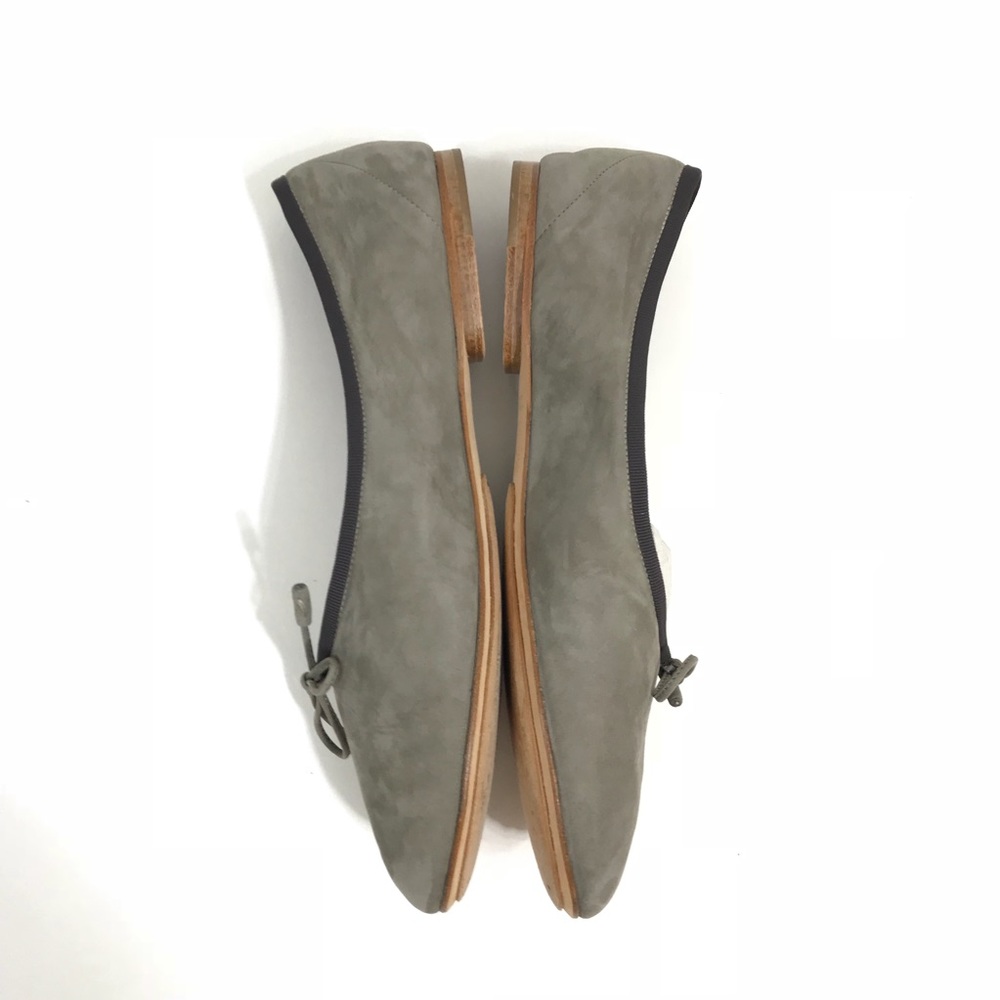 rag & bone Gray Suede Ballet Flats - Picture 6 of 8